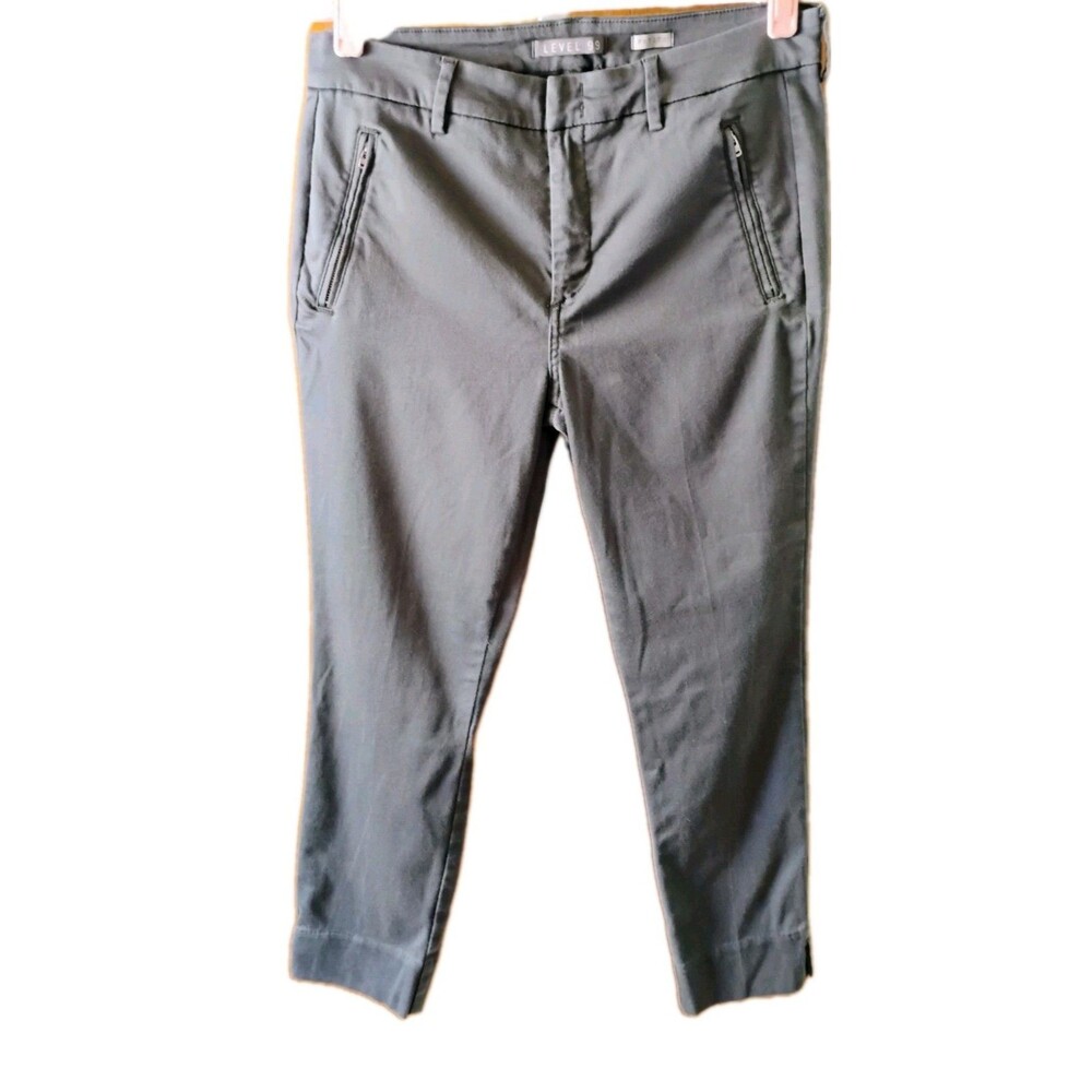 Level 99 Women's Grizzly‎ Blue Khakis, Size 30 Petites